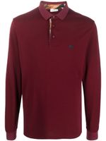 ETRO polo en coton à logo brodé - Rouge