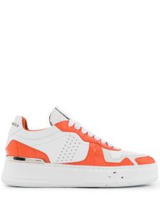 Philipp Plein baskets à design colour block - Orange