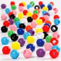 Creativ Company Pony kralen, d 6 mm, gatgrootte 3 mm, ca. 600 stuk, 75 gr, 125 ml/ 1 doos