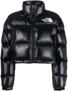The North Face doudoune Nuptse crop - Noir