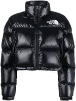 The North Face doudoune Nuptse crop - Noir