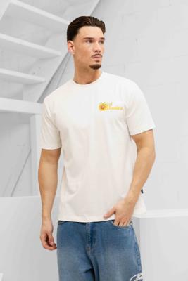 XPLCT Flowers T-Shirt Heren Gebroken Wit - Maat M - Kleur: Gebroken Wit | Soccerfanshop