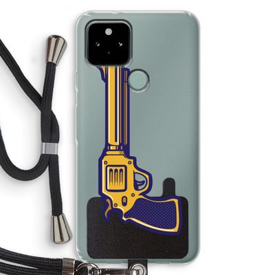 Pew Pew Pew: Pixel 5 Transparant Hoesje met koord
