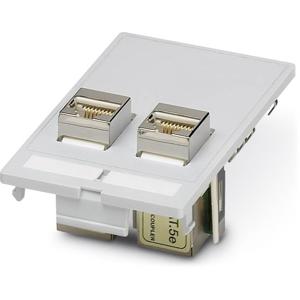 Phoenix Contact VS-SI-FP-2RJ45-5-MOD-BU/BU VS-SI-FP-2RJ45-5-MOD-BU / BU - data faceplate 1 stuk(s)