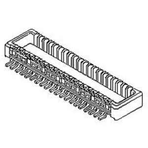 Molex 555600507 Mezzanineconnector Totaal aantal polen: 50 Rastermaat: 0.50 mm Inhoud: 1 stuk(s) Tape on Full reel