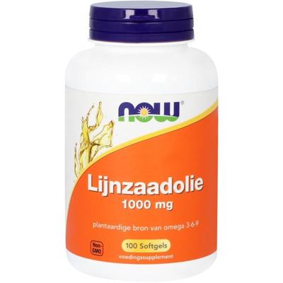 Lijnzaadolie 1000mg 100 Softgels Lijnzaadolie 1000mg 100 Softgels