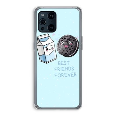 Best Friend Forever: Oppo Find X3 Pro Transparant Hoesje