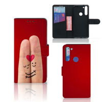 Motorola Moto G8 Wallet Case met Pasjes Liefde - Origineel Romantisch Cadeau - thumbnail