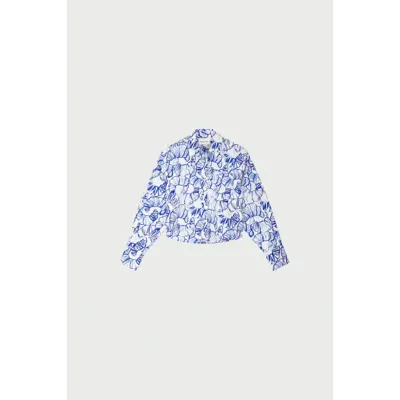Fabienne Chapot - Blauw | Dames | Blouse | Blauw | 44 | regular | Kamst mode