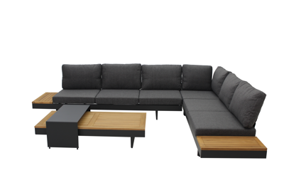 Capetown hoekset met tafel 4 delig