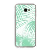 Palmbladeren: Samsung Galaxy J4 Plus Transparant Hoesje