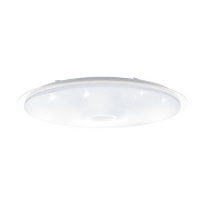 EGLO Lanciano Plafondlamp - LED - Ø 86 cm - Wit/Zilver - Dimbaar