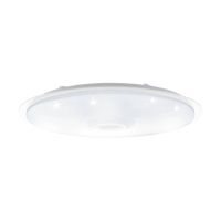 EGLO Lanciano Plafondlamp - LED - Ø 86 cm - Wit/Zilver - Dimbaar - thumbnail