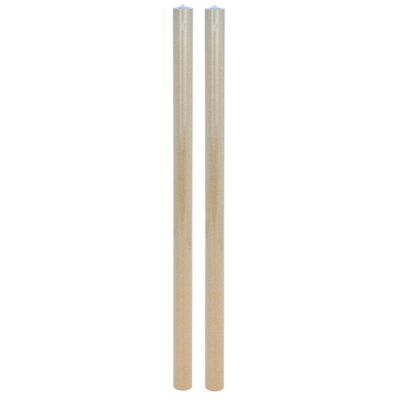 2x rollen inpakpapier/cadeaupapier goud met glitters 70 x 150 cm
