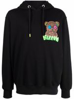 BARROW hoodie ample à logo imprimé - Noir