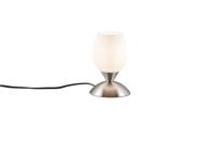 Trio Tafellamp nikkelCup Ii wit glas - R59441007