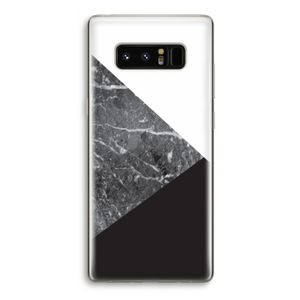 Combinatie marmer: Samsung Galaxy Note 8 Transparant Hoesje