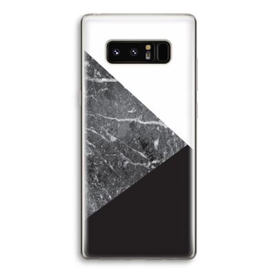 Combinatie marmer: Samsung Galaxy Note 8 Transparant Hoesje