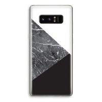 Combinatie marmer: Samsung Galaxy Note 8 Transparant Hoesje