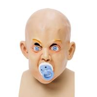 Carnaval verkleed Horror Baby feestmasker - volwassenen Carnaval verkleed Horror Baby feestmasker - volwassenen