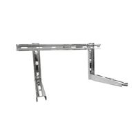 Airco Wandbeugel met schuifrail 800mm x 450mm CANALIT kleur RAL9002
