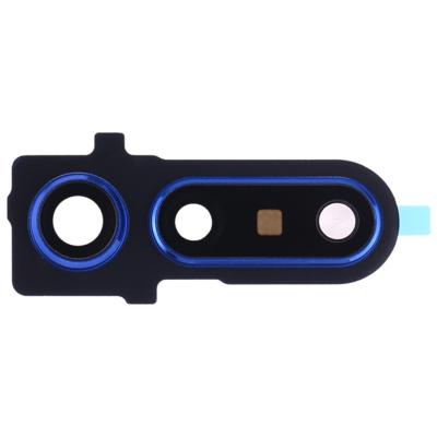 Achterzijde camera bezel met lens cover voor Huawei Honor weergave 20 (blauw)