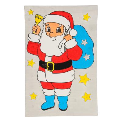 Creative Craft Group Xmas canvas schilderen op nummer - kerstman