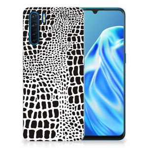 OPPO A91 TPU Hoesje Slangenprint