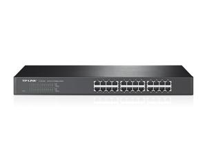 TP-Link TL-SF1024 Unmanaged Fast Ethernet (10/100) 1U Zwart