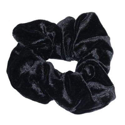 scrunchie Velvet Black