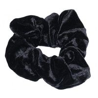 scrunchie Velvet Black