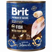 BRIT Premium by nature Fish with fish skin - natvoer voor honden - 800g