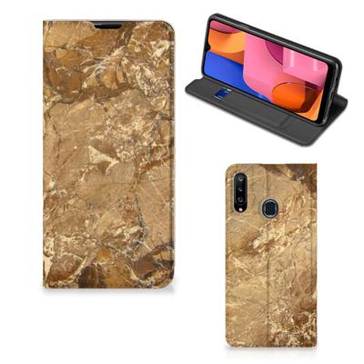 Samsung Galaxy A20s | Standcase | Marmer Creme