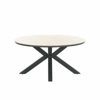 Edison tuintafel 148 cm rond vironwood