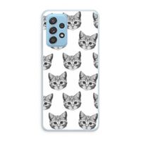 Kitten: Samsung Galaxy A73 Transparant Hoesje