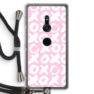 XOXO: Sony Xperia XZ2 Transparant Hoesje met koord
