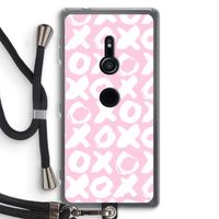 XOXO: Sony Xperia XZ2 Transparant Hoesje met koord