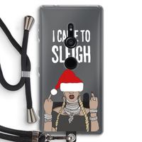 Came To Sleigh: Sony Xperia XZ2 Transparant Hoesje met koord
