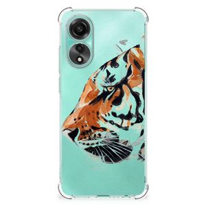 Back Cover OPPO A78 4G Watercolor Tiger