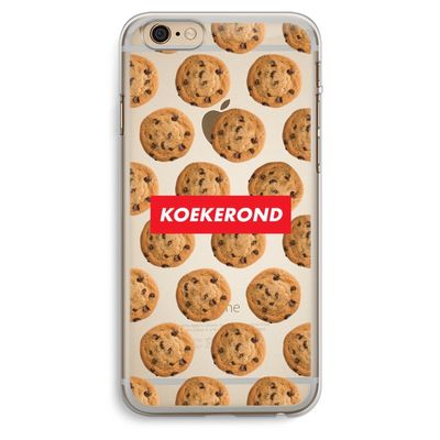 Koekerond: iPhone 6 Plus / 6S Plus Transparant Hoesje