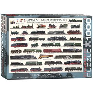 Steam Locomotives Puzzel 1000 Stukjes