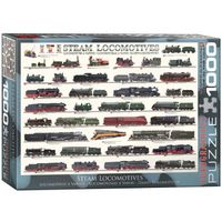 Steam Locomotives Puzzel 1000 Stukjes - thumbnail