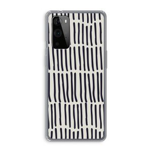 Moroccan stripes: OnePlus 9 Pro Transparant Hoesje
