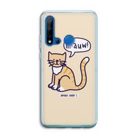 Miauw: Huawei P20 Lite (2019) Transparant Hoesje
