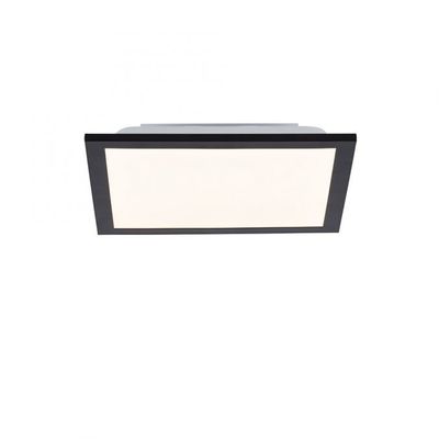 Paul Neuhaus Plafondlamp Flat 30 x 30 cm zwart