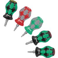 Wera Stubby Set 3 Schroevendraaierset 5-delig