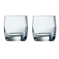 Whisky tumbler glazen - 6x - Vigne serie - transparant - 310 ml - thumbnail