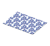 Placemat voor huis Blauw porselein Placemat voor huis Blauw porselein