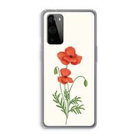 Red poppy: OnePlus 9 Pro Transparant Hoesje