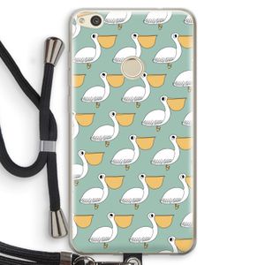 Pelican: Huawei Ascend P8 Lite (2017) Transparant Hoesje met koord